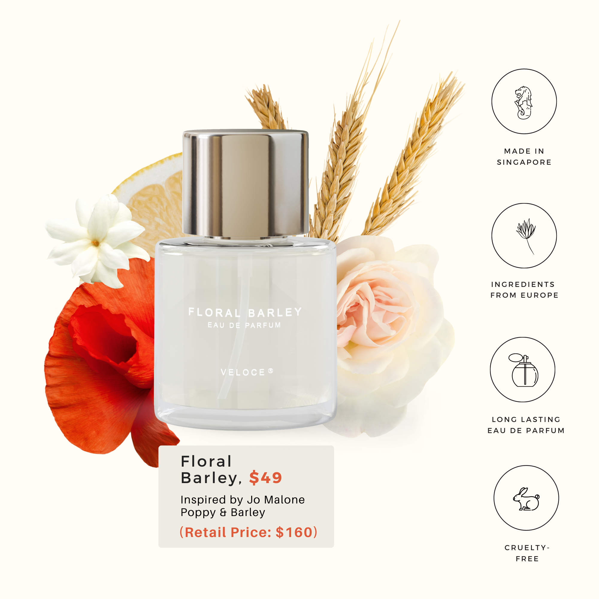 Floral Barley (Travel Size)