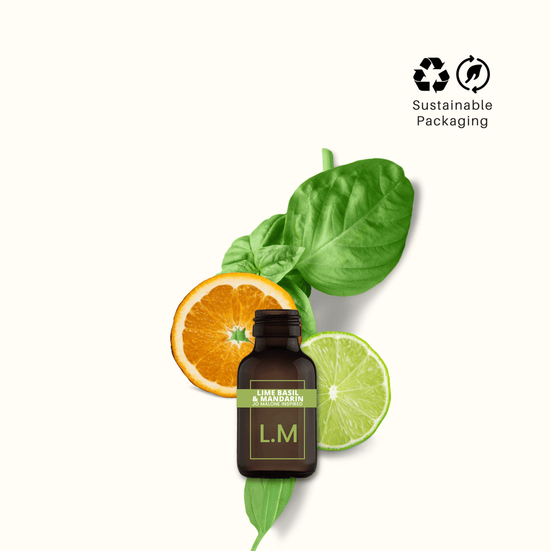 Lime Basil & Mandarin, Pure Aromatherapy Essential Oil
