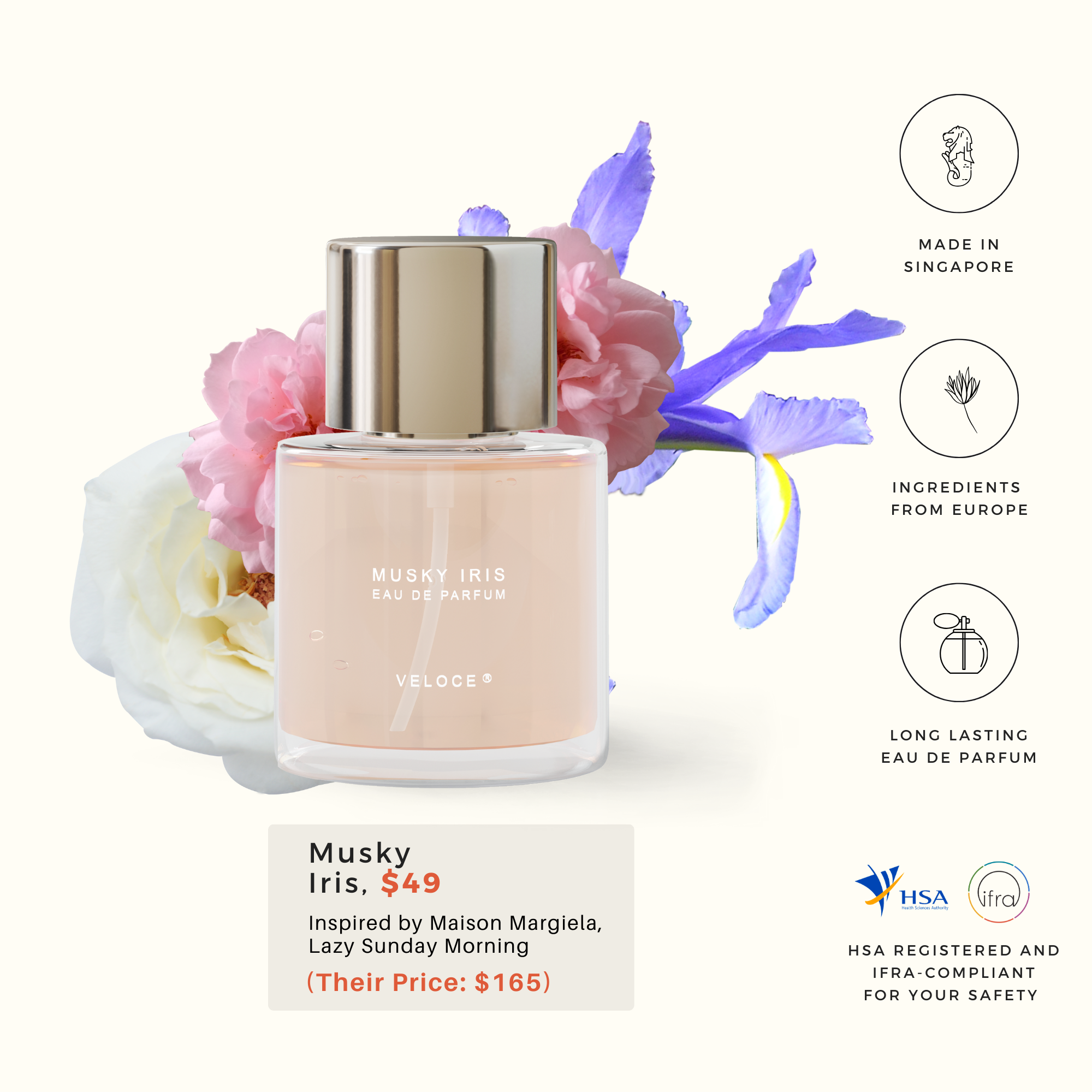 Musky Iris (Travel SIze)