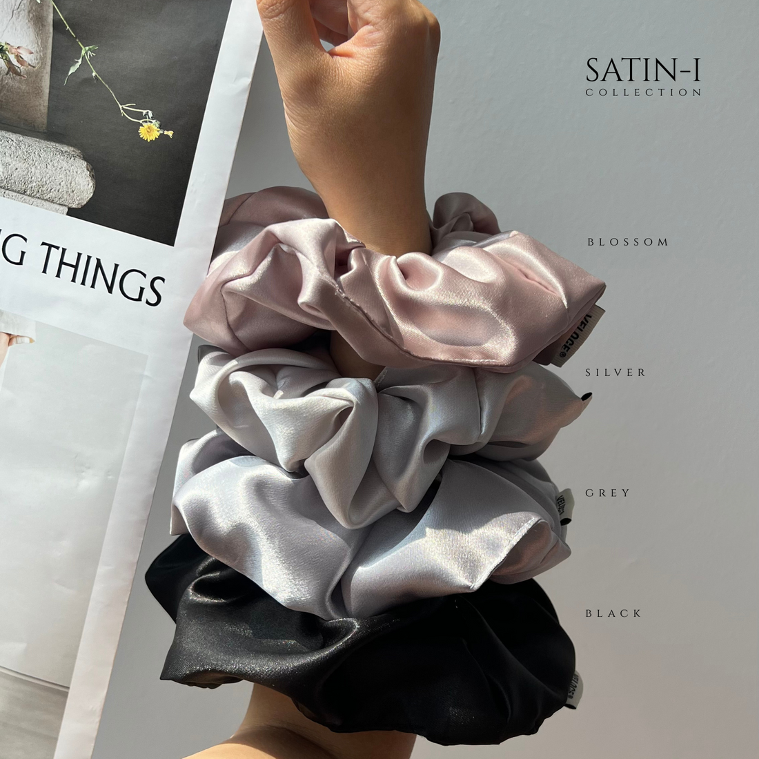 Supersize Scrunchie - Satin I Collection