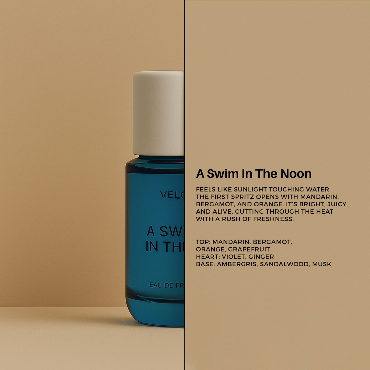 Eau De Fraîcheur: A Swim in the Noon