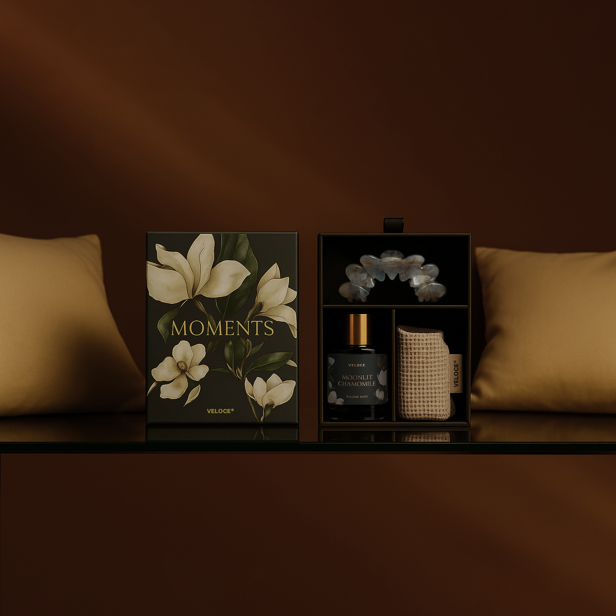 The Dreams in Two Set (Pillow Mist: Moonlit Chamomile & White Tea Bergamot)