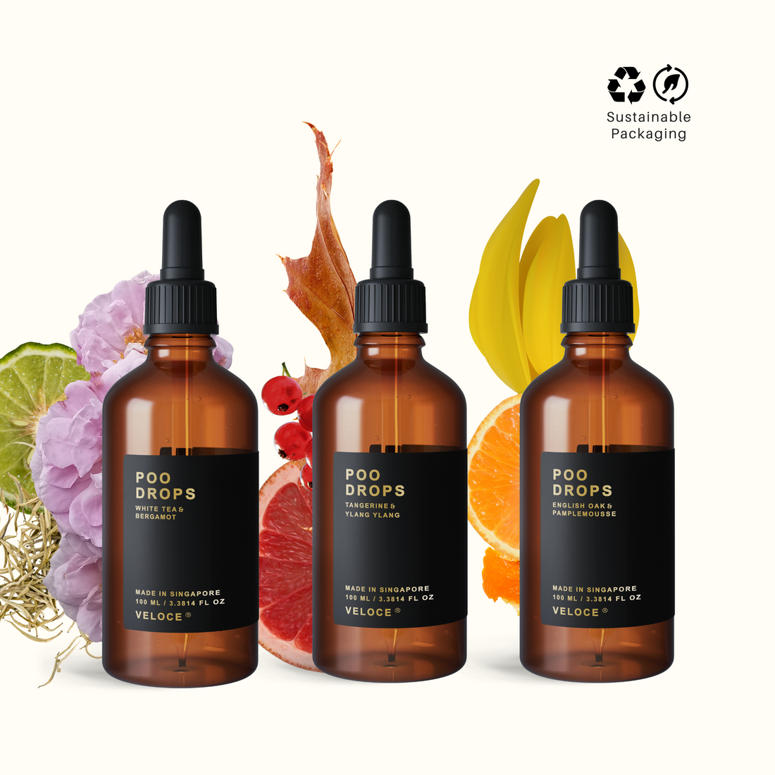 Poo Drops Bundle (Sleeve Packaging Option - Sustainable)