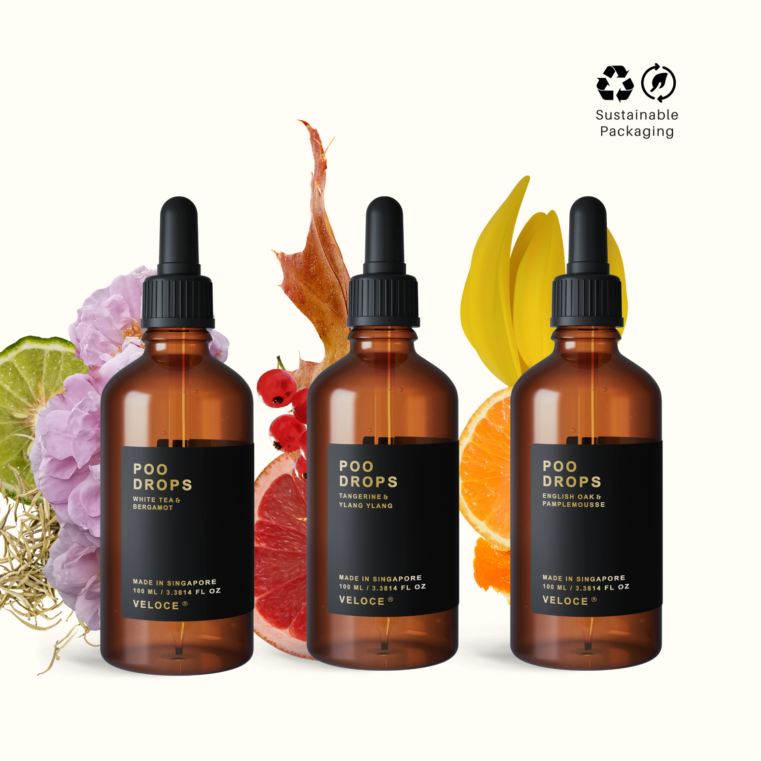 Poo Drops Bundle (Sleeve Packaging Option - Sustainable)