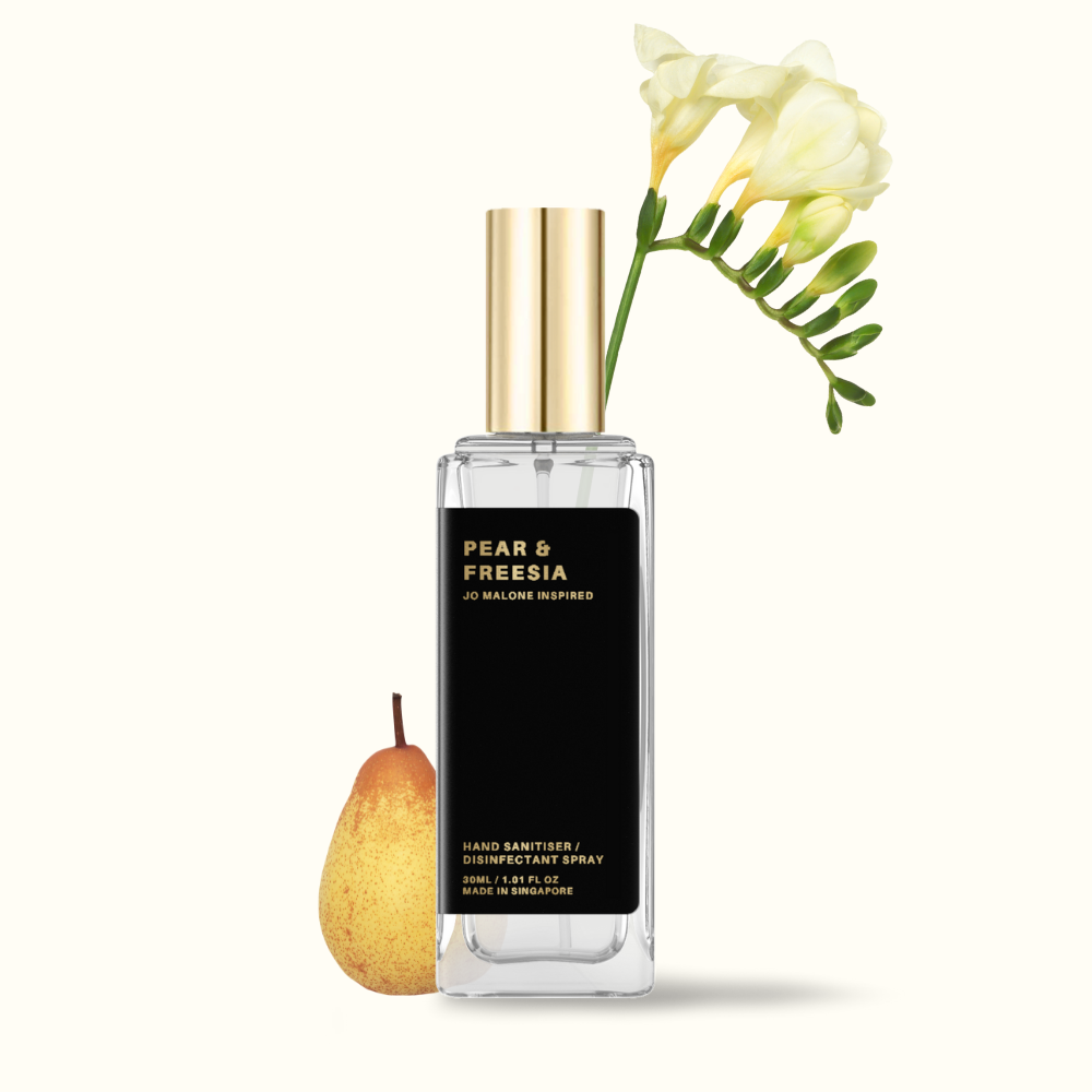 Pear & Freesia Hand Sanitiser / Disinfectant Spray