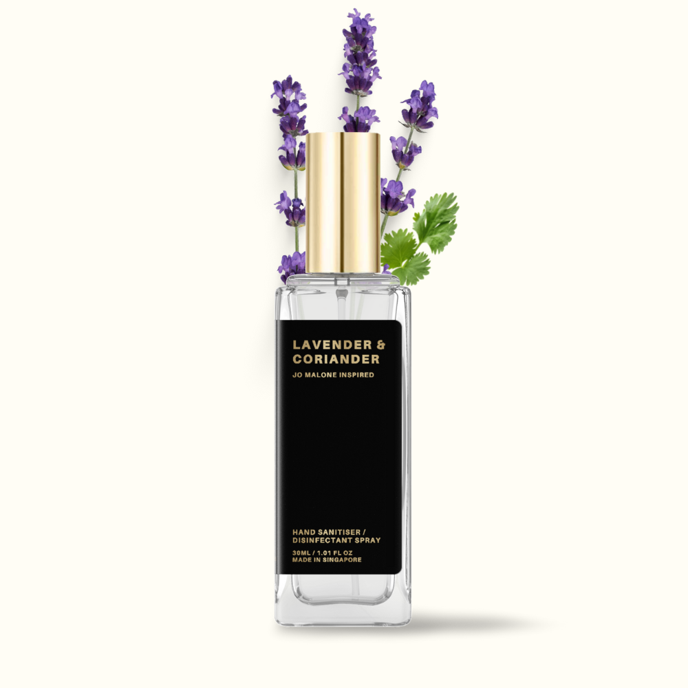 Lavender &amp; Coriander Hand Sanitiser / Disinfectant Spray