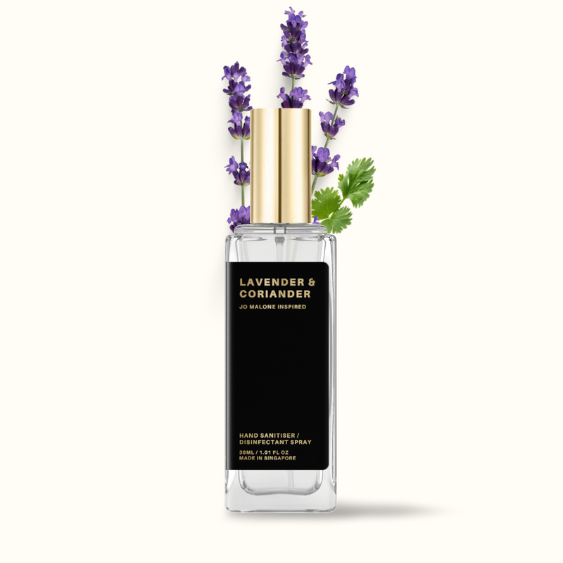 Lavender & Coriander Hand Sanitiser / Disinfectant Spray