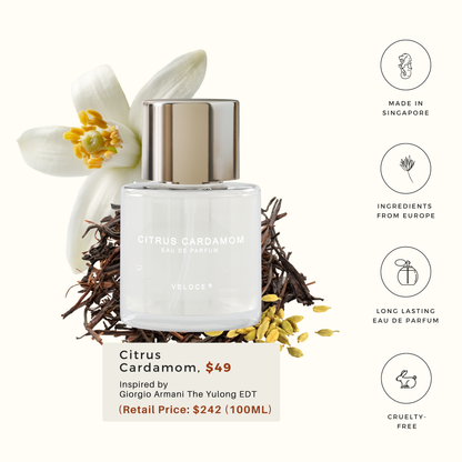 Citrus Cardamom Perfume Inspired by Giorgio Armani Prive Thé